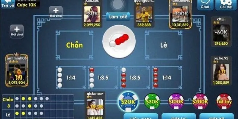 Cách xem bảng lịch sử phiên để soi cầu xóc đĩa