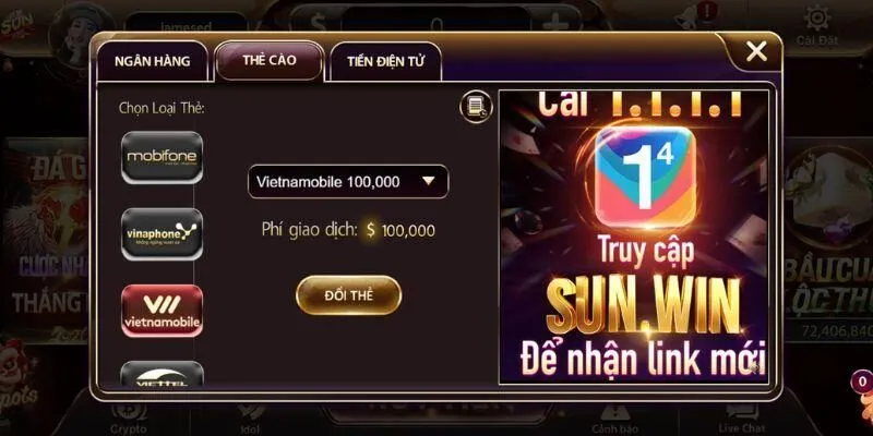 Điều kiện cần đáp ứng để rút tiền Sunwin